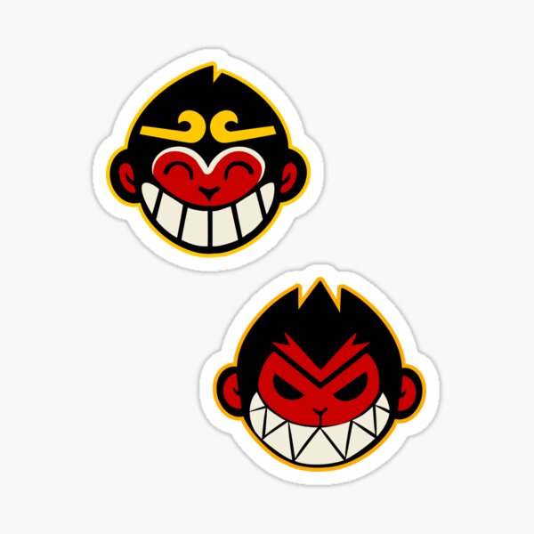 Sun Wukong and Macaque Sticker