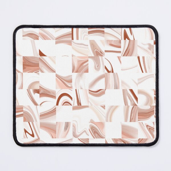 Item preview, Marble tiles pattern (white-pink) designed and sold by Aimio.