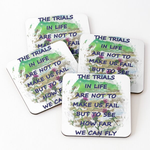 Item preview, the trials in life are not to make us fail but to see how far we can fly, inscriptions, great thinkers designed and sold by NessArtByEwa.