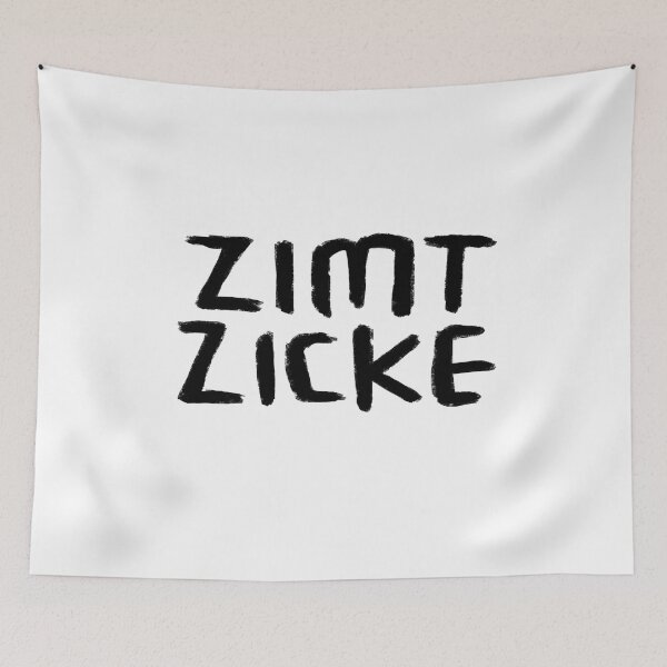 Item preview, Cinnamon Nanny Goat, German Word Zimt Zicke designed and sold by badlydrawnbabe.
