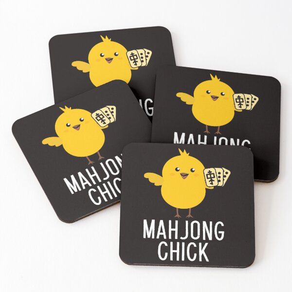 Item preview, Mahjong Chick Player Board Game Mah-Jongg China Solitaire designed and sold by TomGiantDesigns.