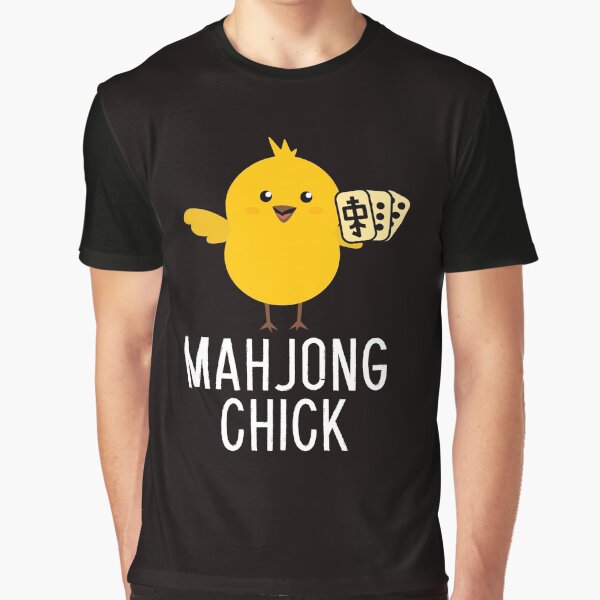 Item preview, Mahjong Chick Player Board Game Mah-Jongg China Solitaire designed and sold by TomGiantDesigns.