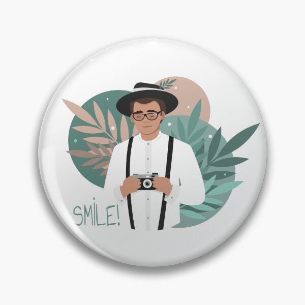 Item preview, Calm photographer with a smile designed and sold by Ranedel.