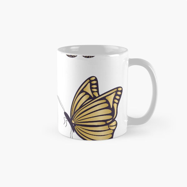 Item preview, Golden Winged Butterflies in Flight designed and sold by MiaDelelai.