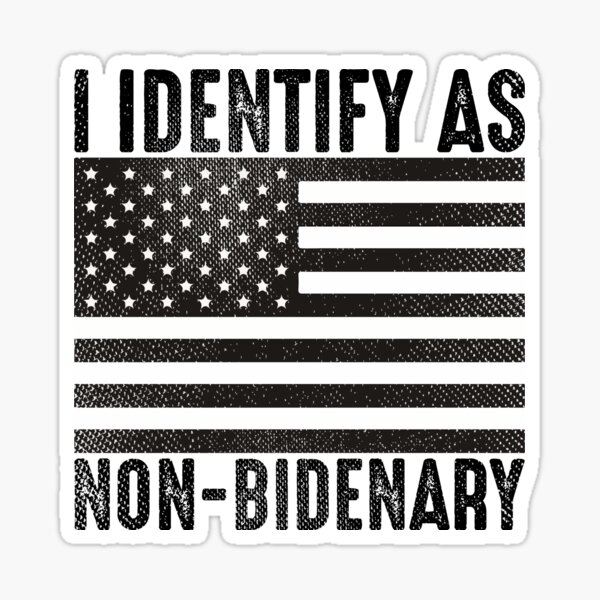 i identify as non bidenary svg