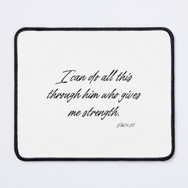 Item preview, I can do all this through him who gives me strength. Phil 4:13 designed and sold by MarijaCRO.