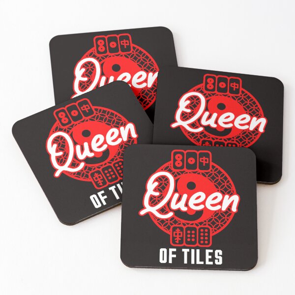 Item preview, Mahjong Queen Of Tiles Mah-Jongg Player Board Game Solitaire designed and sold by TomGiantDesigns.
