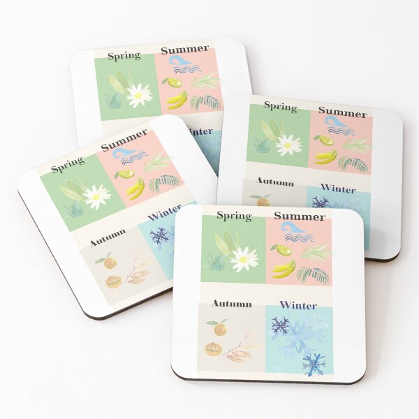 Item preview, 4 Seasons Art of Spring Summer Autumn and Winter designed and sold by artshop77.