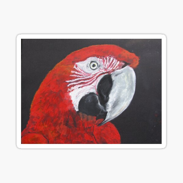 Grande figura decorativa pared pájaro loro ara rojo pared decoración subtropical exótico Grande figura decorativa pared pájaro loro ara rojo pared decoración subtropical exótico