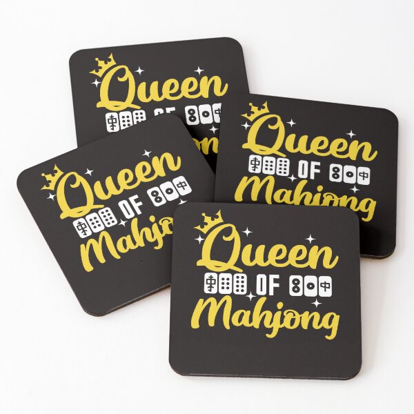 Item preview, Queen Of Mahjong Board Game Player Mah-Jongg China Solitaire designed and sold by TomGiantDesigns.