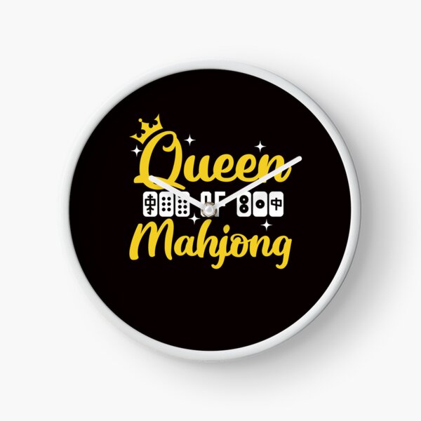 Item preview, Queen Of Mahjong Board Game Player Mah-Jongg China Solitaire designed and sold by TomGiantDesigns.