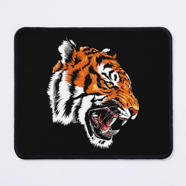 Item preview, Funny Growling Mouth Open Bengal Tiger T-Shirt designed and sold by dragunztlo.