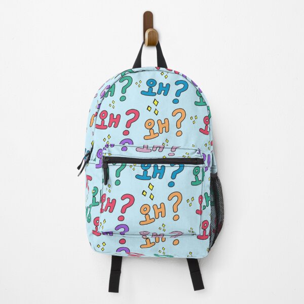 Item preview, Why in Korean (왜) (Informal) – Light Blue Pattern designed and sold by co-stars.