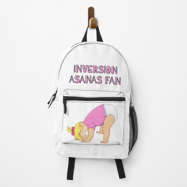 Item preview, Inversion Asanas Fan Baby Yoga Girl designed and sold by trendingatees.