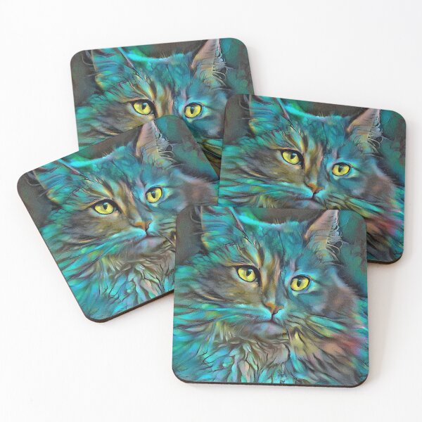 Item preview, Myna cat designed and sold by L. ROCHE.