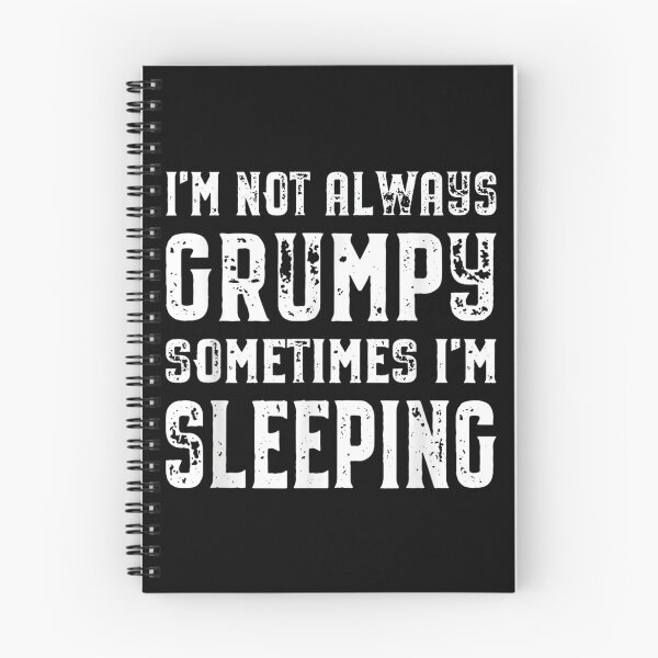 Item preview, I'm Not Always Grumpy Sometimes I'm Sleeping Personalized Unisex T-Shirt, Tank Top, Hoodie, Long Sleeve, Sweatshirt for Men Women designed and sold by zacben.