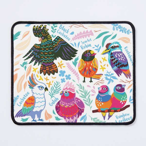 Item preview, Australian birds designed and sold by PenguinHouse.