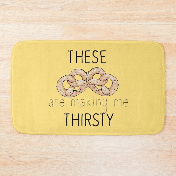 Item preview, Cute Food - These pretzels are making me thirsty designed and sold by ThaisMelo.