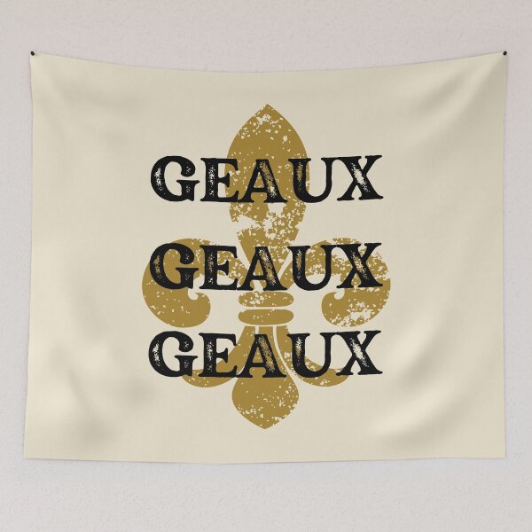 Item preview, GEAUX NEW ORLEANS FLEUR DE LIS designed and sold by Mercurial Merkaba.