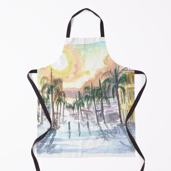 Item preview, Fort Myers Florida Street Scene with Sunset designed and sold by artshop77.