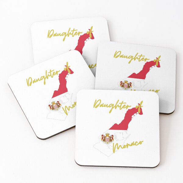 Item preview, Daughter of Monaco Map Flag designed and sold by NovawayDirect.