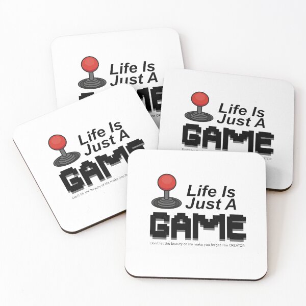Item preview, Life is Just a Game Casual Muslim Fashion T-Shirt and Stuff designed and sold by MMStorage.