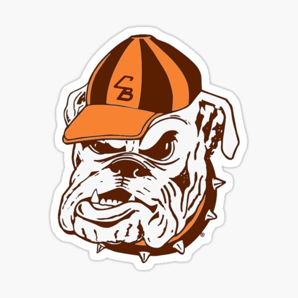 Cleveland Script Sticker (Cleveland Browns) Sticker for Sale by  KumquatColony