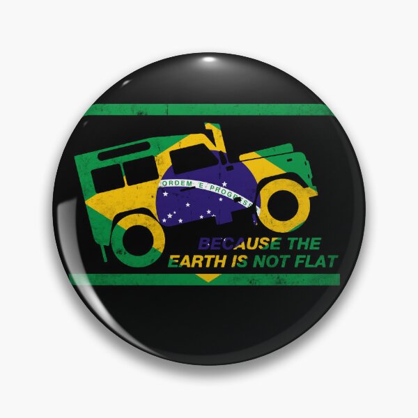 Item preview, The Earth is not Flat Brazil designed and sold by unicornsaholes.