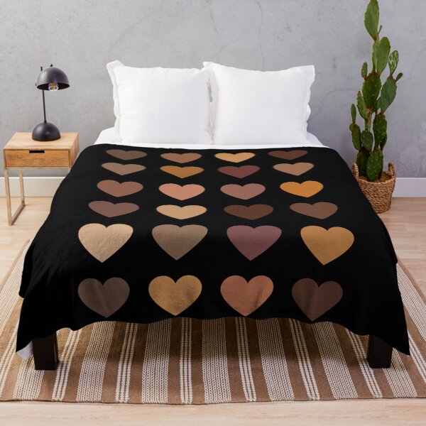 Item preview, Melanin hearts  designed and sold by AllPrintsAndArt.