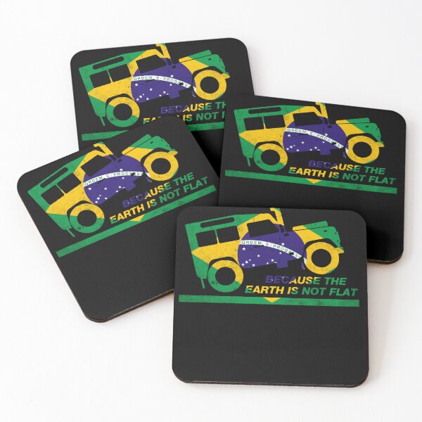 Item preview, The Earth is not Flat Brazil designed and sold by unicornsaholes.