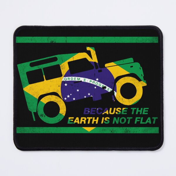 Item preview, The Earth is not Flat Brazil designed and sold by unicornsaholes.