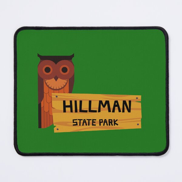Item preview, Hillman State Park designed and sold by Broken Antler Designs .