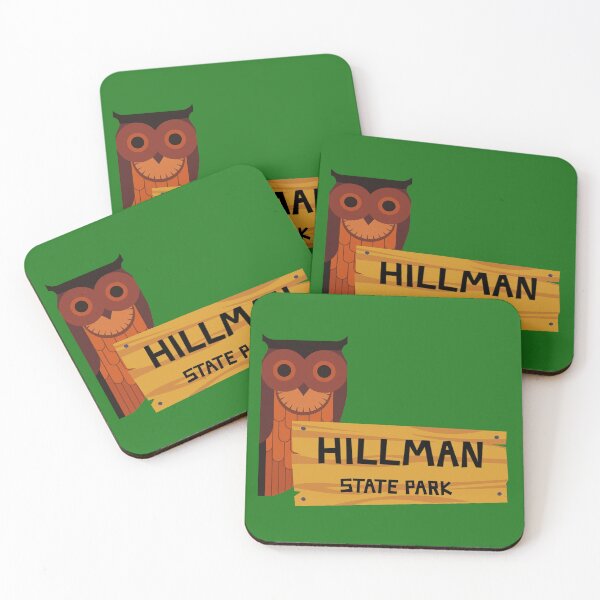 Item preview, Hillman State Park  designed and sold by Broken Antler Designs .