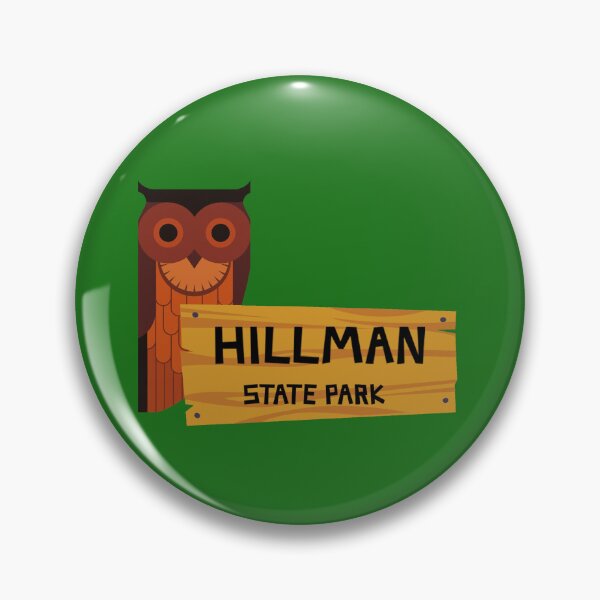 Artikelvorschau, Hillman State Park entworfen und verkauft von Broken Antler Designs .