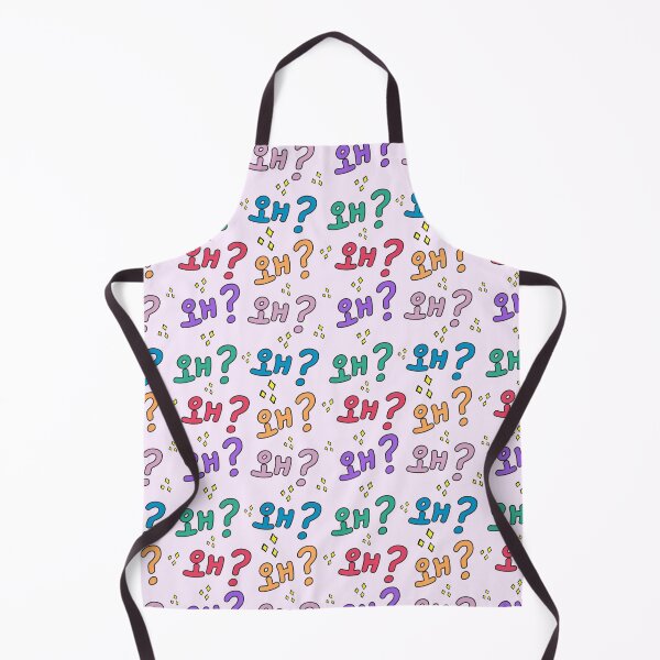 Item preview, Why in Korean (왜) (Informal) – Light Pink Pattern designed and sold by co-stars.