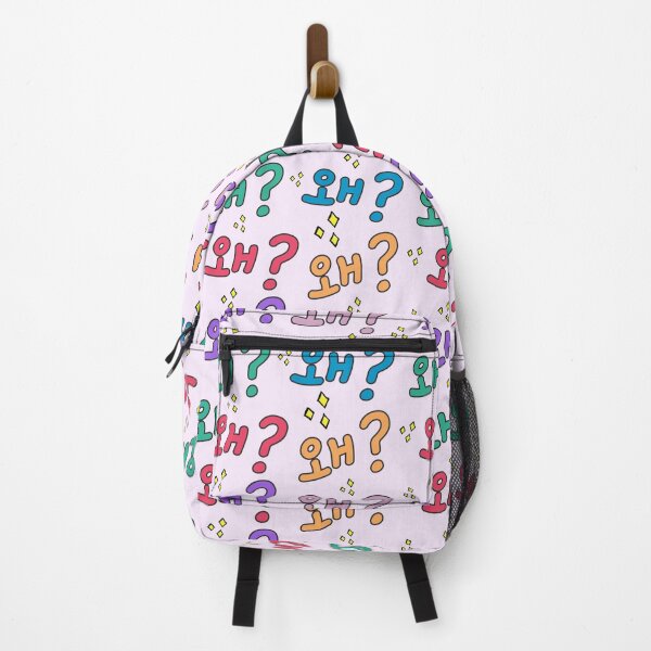 Item preview, Why in Korean (왜) (Informal) – Light Pink Pattern designed and sold by co-stars.