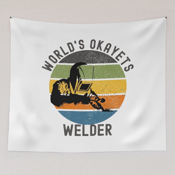 Item preview, World's Okayest Welder designed and sold by Adel Qasem.