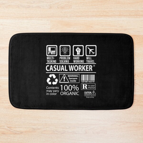 Item preview, Casual Worker T Shirt - MultiTasking Certified Job Gift Item Tee designed and sold by sabinacsnm.