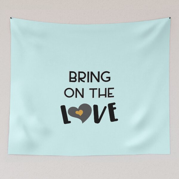 Item preview, Bring on the love, Possitive and happy, Take a deep breath, overcome stress and anxiety meditation quote to help you focus during meditation class designed and sold by PrimeScripts.