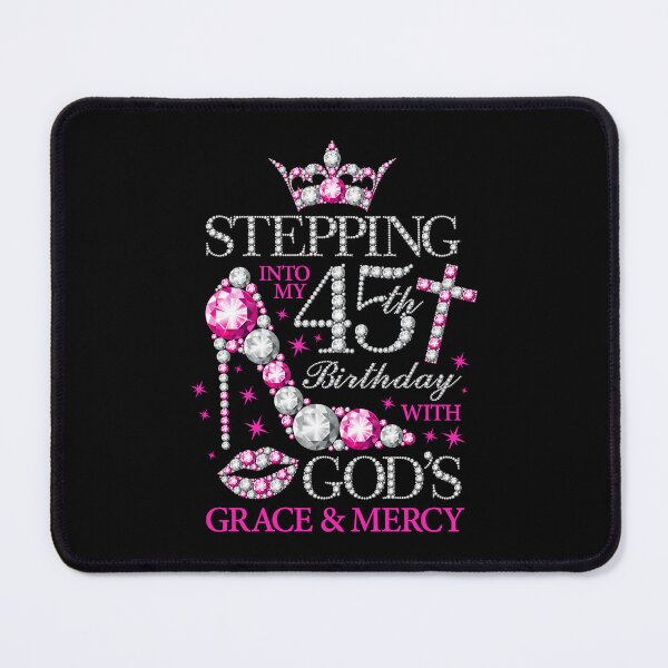 Item preview, 45th Birthday. Stepping into my 45th Birthday lady’s  designed and sold by iclipart.
