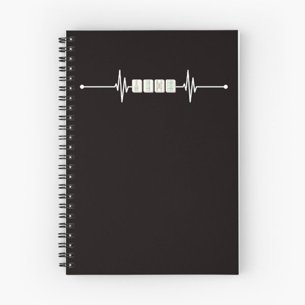 Item preview, Heartbeat Mahjong Player Mah-Jongg Chinese Board Game Fan designed and sold by TomGiantDesigns.