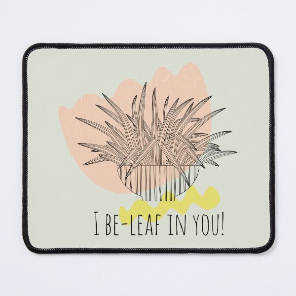 Item preview, I Beleaf in You - Inspirational Boho Style Plant Quote designed and sold by Naturalist Prints.