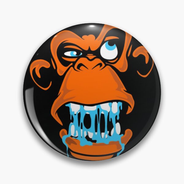 Item preview, rabid monkey designed and sold by Franescobar.