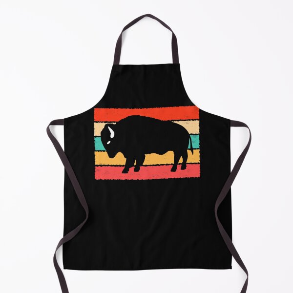 Item preview, Vintage Wilderness Buffalo Silhouette Retro Inspired Design designed and sold by BrobocopPrime.