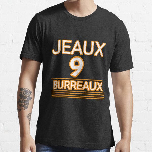 Joe Burrow Jeaux Burreaux Cajun Cincinnati Bengals Crew Neck Crewneck  Number One Pick #1 #9