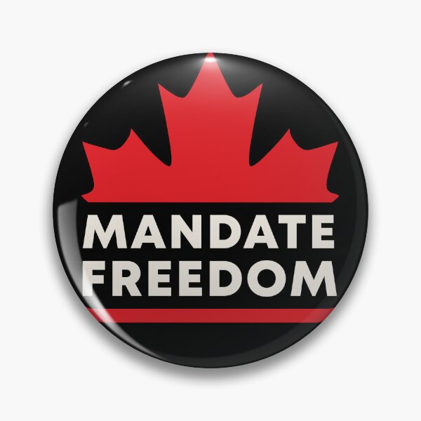 Item preview, Mandate Freedom - Freedom Convoy Canada Ottawa Truckers Protest designed and sold by Any Color Designs.