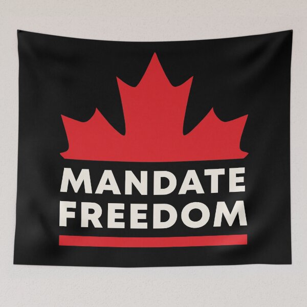 Item preview, Mandate Freedom - Freedom Convoy Canada Ottawa Truckers Protest designed and sold by Any Color Designs.
