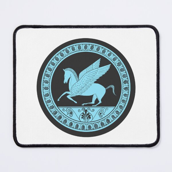 Item preview, Ancient Greek Pegasus Design - Blue designed and sold by Cassidy Capri.
