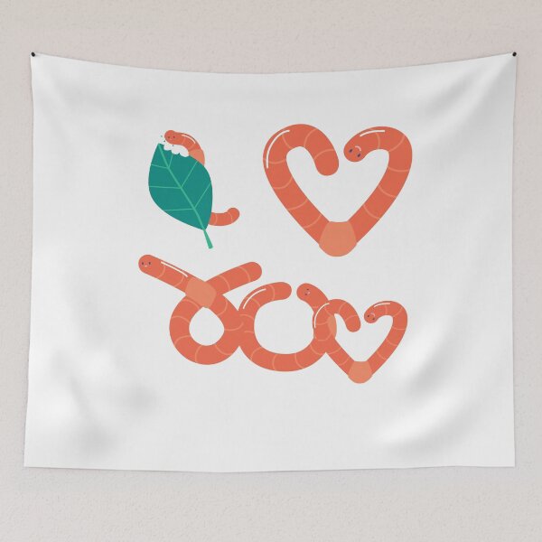 Item preview, I Love You Wurm Design designed and sold by alexadybanu.