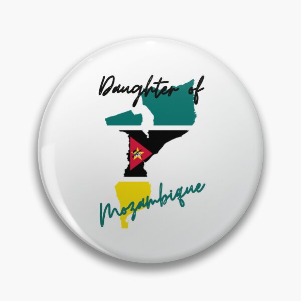 Item preview, Daughter of Mozambique Map Flag designed and sold by NovawayDirect.